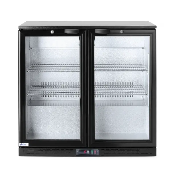Hendi/Arktic Barkoeling met 2 klapdeuren 228 liter | 2/10C° | 90x53xH86,5cm