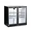 Hendi/Arktic Barkoeling met 2 klapdeuren 228 liter | 2/10C° | 90x53xH86,5cm