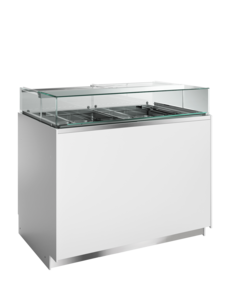 ISA ISA Vriezer voor schepijs | DELTA NEW | 130L | -20 tot 10°C | Energielabel C | 1270 x 825 x 1175mm