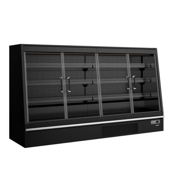 Tefcold Tefcold Galaxy+ GPL26FGD Black | Multideckkoeler, supermarkt | 720L | -1 tot +5°C | Energielabel B | 2580 x 740 x 1500mm