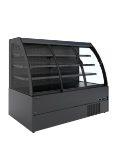 Tefcold Tefcold Lage wandkoeler met schuifdeuren | MC+B200S Low LED | L | -1 tot +7°C | Energielabel D | 1937 x 852 x 1500mm