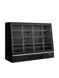 Tefcold Tefcold Galaxy+ GPL20FGD Black | Multideckkoeler, supermarkt | 540L | -1 tot +5°C | Energielabel B | 1955 x 740 x 1500mm