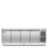 Coldline Coldline MASTER 4P/BT | Geventileerde vrieswerkbank 4 deurs GN1/1 | 629L | -22 tot -15°C | Energielabel E | 2260 x 700 x 900mm