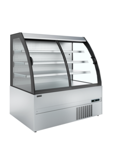 Tefcold Tefcold Lage wandkoeler met schuifdeuren | MC+X150S Low | L | -1 tot +7°C | Energielabel D | 1512 x 852 x 1500mm