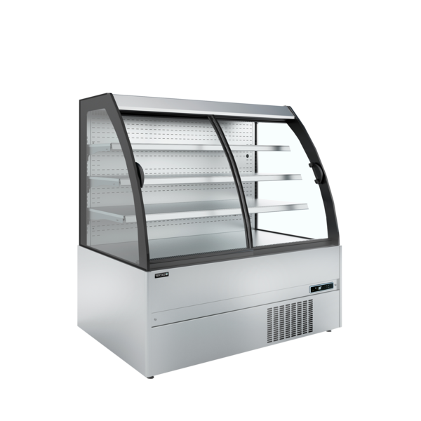 Tefcold Tefcold Lage wandkoeler met schuifdeuren | MC+X150S Low | L | -1 tot +7°C | Energielabel D | 1512 x 852 x 1500mm