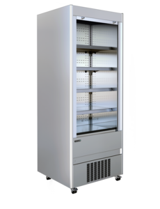 Tefcold Tefcold Open wandkoeler LED per legger | MCX90E LED | 370L | -1 tot +5°C | Energielabel E | 868 x 630 x 2100mm