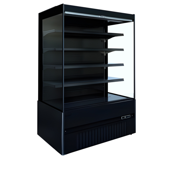 Tefcold Tefcold Zwarte multideck (CRON BK) | MCB130 | 580L | -1 tot +5°C | Energielabel F | 1312 x 630 x 1920mm