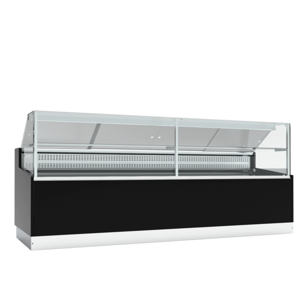 Tefcold Tefcold Statische zwarte koeltoonbank | BRABANT 300B (STUA30/BLACK) | L | +2 tot +8°C | Energielabel D | 2853 x 973 x 1195mm