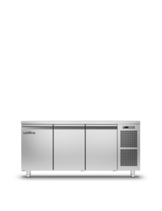 Coldline Coldline MASTER 3P | Geventileerde koelwerkbank 3 deurs GN1/1 | 461L | -2 tot +8°C | Energielabel A | 1780 x 700 x 900mm