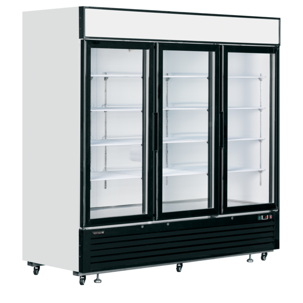 Tefcold Tefcold Displayvrieskast | LGF7500 | 1436L | -25 tot -14°C | Energielabel D | 2079 x 805 x 2065mm