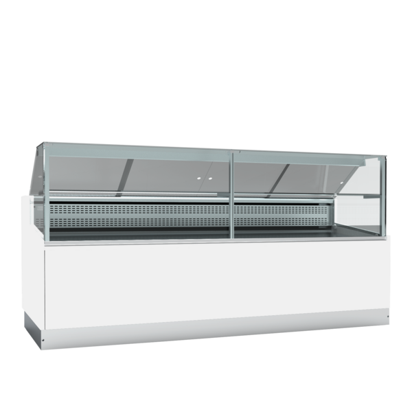 Tefcold Tefcold Statische koeltoog wit | BRABANT 250 (STUA25/WHITE) | L | +2 tot +8°C | Energielabel D | 2453 x 973 x 1195mm