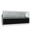 Tefcold Tefcold Statische zwarte koeltoonbank | BRABANT 250B (STUA25/BLACK) | L | +2 tot +8°C | Energielabel D | 2453 x 973 x 1195mm