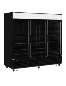 Tefcold Tefcold Displayvrieskast | LGF7500B | 1436L | -25 tot -14°C | Energielabel D | 2079 x 805 x 2065mm