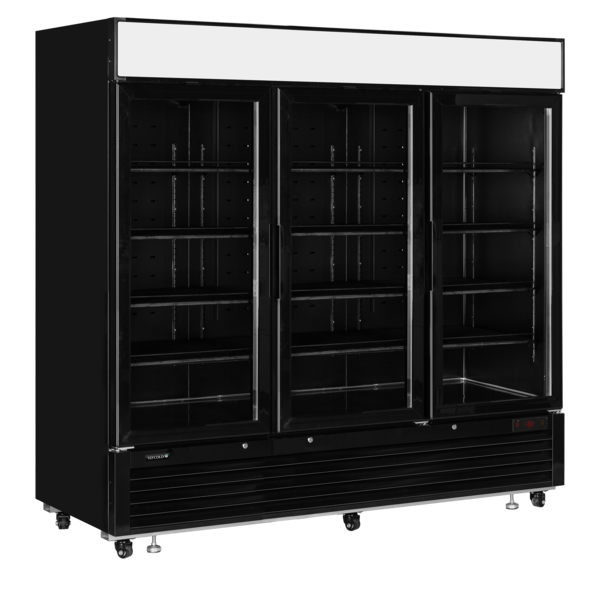 Tefcold Tefcold Displayvrieskast | LGF7500B | 1436L | -25 tot -14°C | Energielabel D | 2079 x 805 x 2065mm