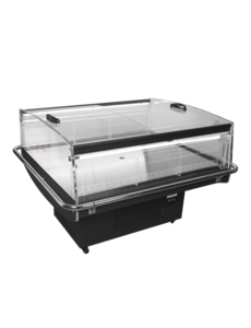 Tefcold Tefcold Zwarte impulskoeler | PDC126 VS SL LED | 190L | -1 tot +5°C | Energielabel D | 1405 x 1210 x 1005mm