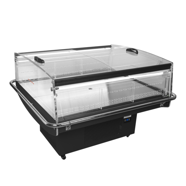 Tefcold Tefcold Zwarte impulskoeler | PDC126 VS SL LED | 190L | -1 tot +5°C | Energielabel D | 1405 x 1210 x 1005mm