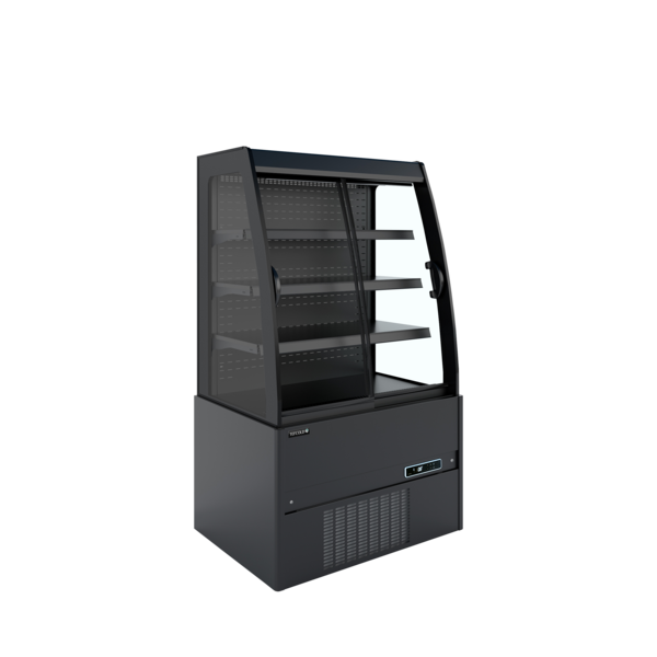 Tefcold Tefcold Lage wandkoeler met schuifdeuren | MCB90S Low LED | L | -1 tot +5°C | Energielabel C | 866 x 665 x 1500mm