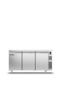 Coldline Coldline MASTER 3P/SG | Geventileerde koelwerkbank 3 deurs GN1/1  - zonder koelgroep | 461L | -2 tot +8°C | 1570 x 700 x 900mm