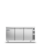 Coldline Coldline MASTER 3P/SG | Geventileerde koelwerkbank 3 deurs GN1/1  - zonder koelgroep | 461L | -2 tot +8°C | 1570 x 700 x 900mm
