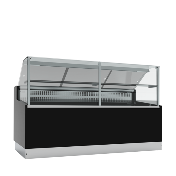 Tefcold Tefcold Statische zwarte koeltoonbank | BRABANT 200B (STUA20/BLACK) | L | +2 tot +8°C | Energielabel E | 1953 x 973 x 1195mm