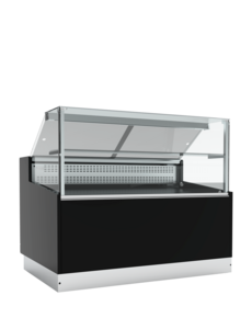 Tefcold Tefcold Statische zwarte koeltoonbank | BRABANT 150B (STUA15/BLACK) | L | +2 tot +8°C | Energielabel E | 1453 x 973 x 1195mm