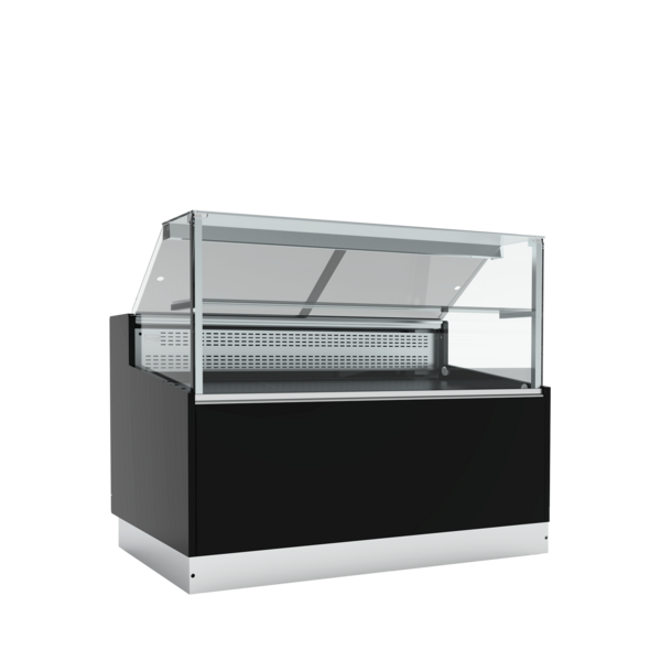 Tefcold Tefcold Statische zwarte koeltoonbank | BRABANT 150B (STUA15/BLACK) | L | +2 tot +8°C | Energielabel E | 1453 x 973 x 1195mm