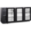 Tefcold Tefcold TBC3G 206B | Barkast met glas deuren (FGB351/206V) | 392L | +2 tot +8°C | Energielabel C | 2065 x 565 x 890mm