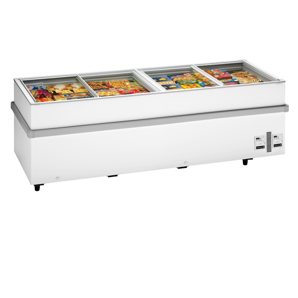 Tefcold Tefcold Supermarktvriezer | SSF250 (UT250) | 805L | -22 tot -18°C | Energielabel C | 2500 x 960 x 780mm