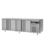 Tefcold Tefcold EURO GN4 | Gekoelde werktafel 4deurs GN1/1 | 360L | -2 tot +8°C | Energielabel A | 2257 x 700 x 850mm