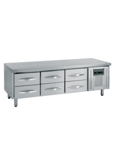 Tefcold Tefcold UC5360 | Undercounter GN1/1 | 262L | +2 tot +8°C | Energielabel C | 1795 x 700 x 670mm