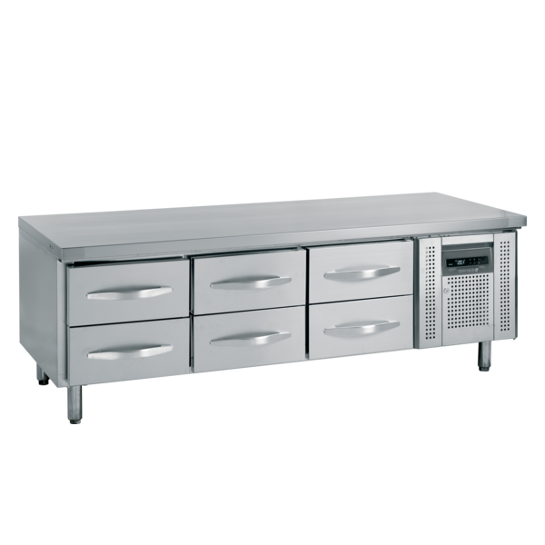 Tefcold Tefcold UC5360 | Undercounter GN1/1 | 262L | +2 tot +8°C | Energielabel C | 1795 x 700 x 670mm