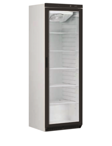 Framec Framec DV40ZWART | Geventileerde neg. vitrine deurkader zwart | 360L | -25 tot +5°C | Energielabel D | 600 x 620 x 1865mm
