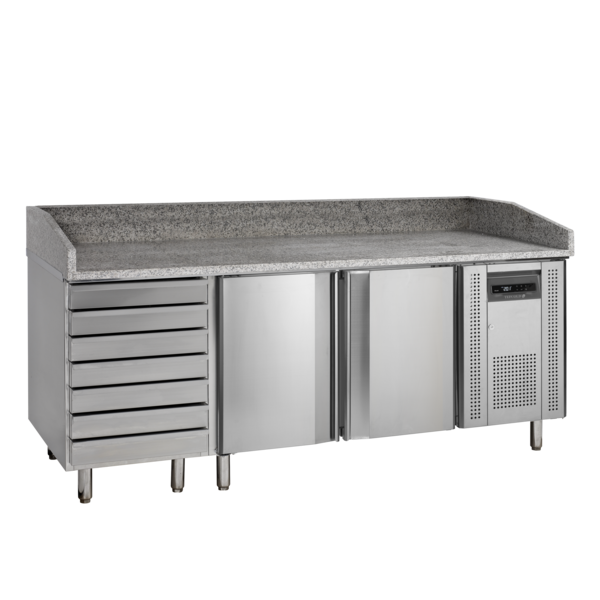 Tefcold Tefcold PT1310 | Pizzatafel GN1/1 | 370L | +2 tot +10°C | Energielabel B | 2045 x 800 x 1000mm