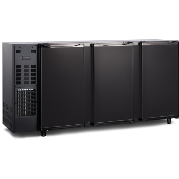 Tefcold Tefcold TBC3 177B | Barkast met volle deuren (FGB340/177) | 305L | +2 tot +8°C | Energielabel D | 1775 x 565 x 890mm
