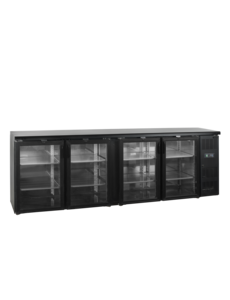 Tefcold Tefcold Backbar koeler | CBC410G (SG4) | 605L | +2 tot +10°C | Energielabel C | 2542 x 513 x 860mm