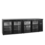 Tefcold Tefcold Backbar koeler | CBC410G (SG4) | 605L | +2 tot +10°C | Energielabel C | 2542 x 513 x 860mm