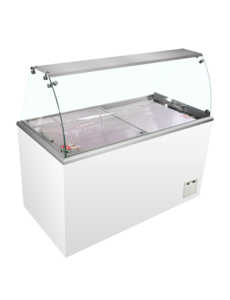 Tefcold Tefcold Vriezer voor schepijs | IDA500-W1+ | 408L | -23 tot -16°C | Energielabel D | 1544 x 694 x 1330mm