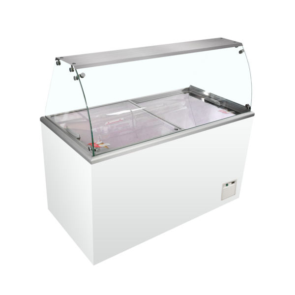 Tefcold Tefcold Vriezer voor schepijs | IDA500-W1+ | 408L | -23 tot -16°C | Energielabel D | 1544 x 694 x 1330mm