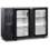 Tefcold Tefcold TBC2G 125B | Barkast met glas deuren (FGB240/125V) | 204L | +2 tot +8°C | Energielabel C | 1255 x 565 x 890mm