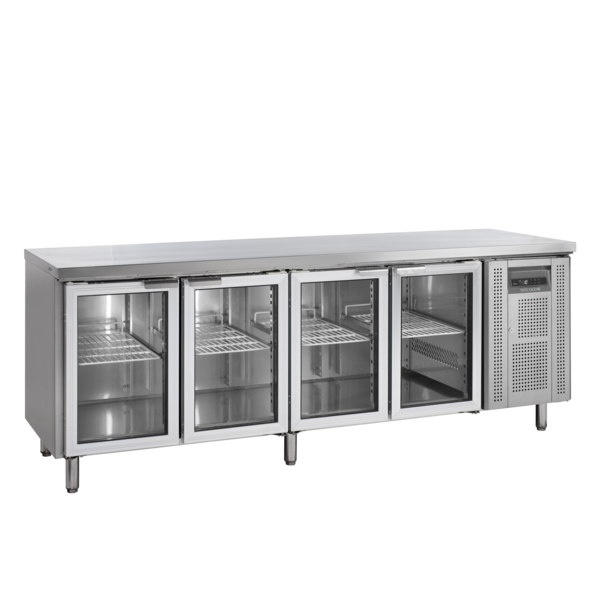 Tefcold Tefcold CK7410G | Toonbankkoeler GN1/1 | 533L | +2 tot +10°C | Energielabel C | 2230 x 700 x 880mm