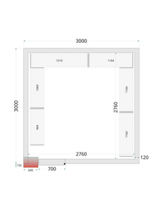 Tefcold Tefcold Shelf Rack System Kit | CRNF3030