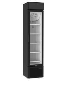 Tefcold Tefcold Displayvrieskast | FSF176VH B | 113L | -23 tot -12°C | Energielabel E | 435 x 531 x 2016mm