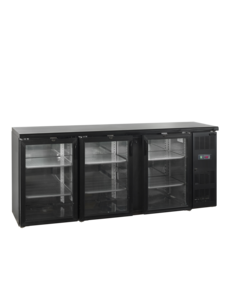 Tefcold Tefcold Backbar koeler | CBC310G (SG3) | 442L | +2 tot +10°C | Energielabel C | 2002 x 513 x 860mm