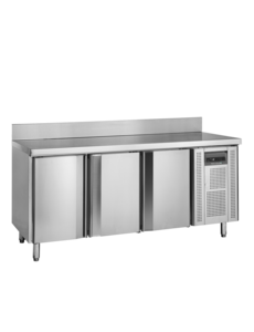 Tefcold Tefcold BK310SP | Koelwerkbank - Bakkerij 60/40 (BAK 3P) | 410L | +2 tot +8°C | Energielabel C | 2020 x 800 x 960mm