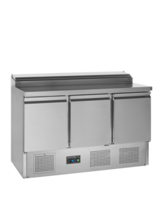 Tefcold Tefcold SS1435 | Saladette-koelwerkbank GN1/1 | 320L | +2 tot +10°C | 1365 x 700 x 950mm