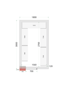 Tefcold Tefcold Shelf Rack System Kit | CRNF1830