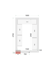 Tefcold Tefcold Shelf Rack System Kit | CRNF1827