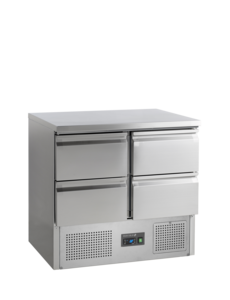 Tefcold Tefcold SA914 | Saladette-koelwerkbank GN1/1 | 230L | +2 tot +10°C | Energielabel C | 900 x 700 x 877mm