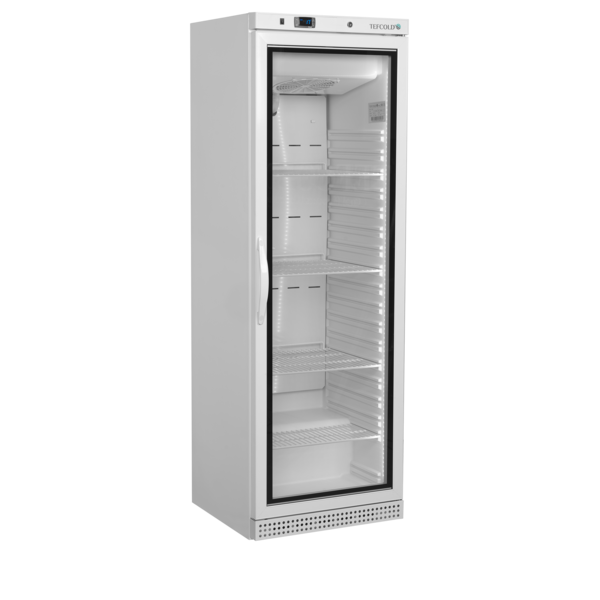 Tefcold Tefcold Displayvrieskast | UF400VGW | 340L | -24 tot -10°C | Energielabel C | 600 x 595 x 1855mm