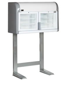Tefcold Tefcold Wandvriezer | MTF Mini | 170L | -23 tot -18°C | Energielabel C | 1275 x 636 x 1965mm